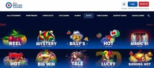 All British Casino Slots