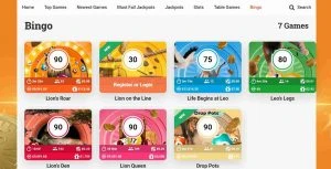 LeoVegas Casino Bingo Games