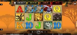 Mega Moolah Slot Theme