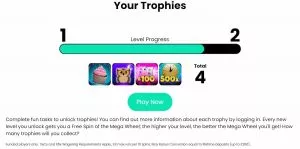 Free Spirit Bingo Trophy Rewards