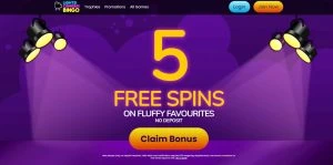 Lights Camera Bingo Free Spins Bonus