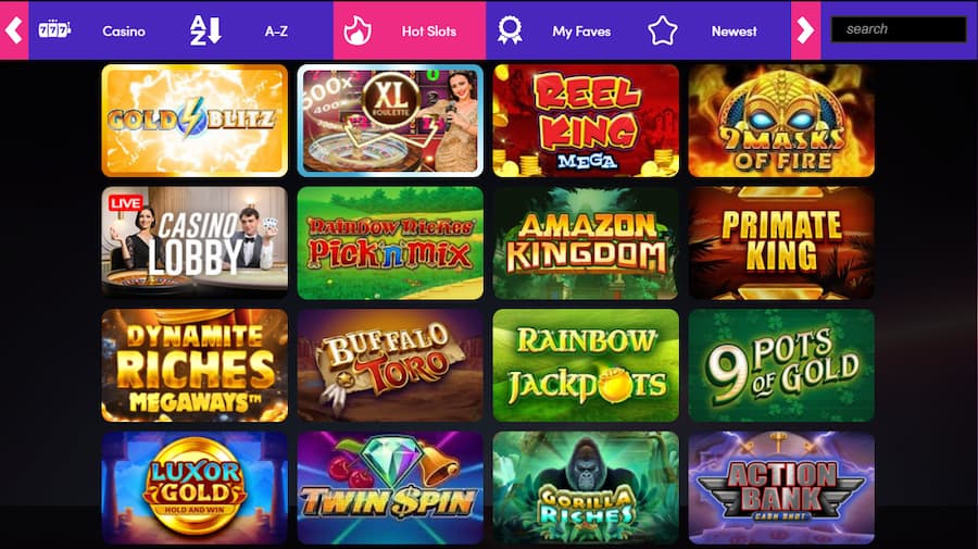 Showreel Bingo Slot Games