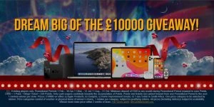 Dream Vegas Casino £10000 Giveaway