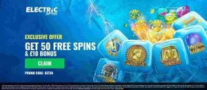 Electric Spins Casino Bonus